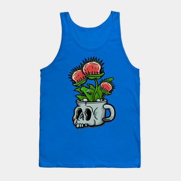 Venus Fly Trap Tank Top by PrettyGoodPosters